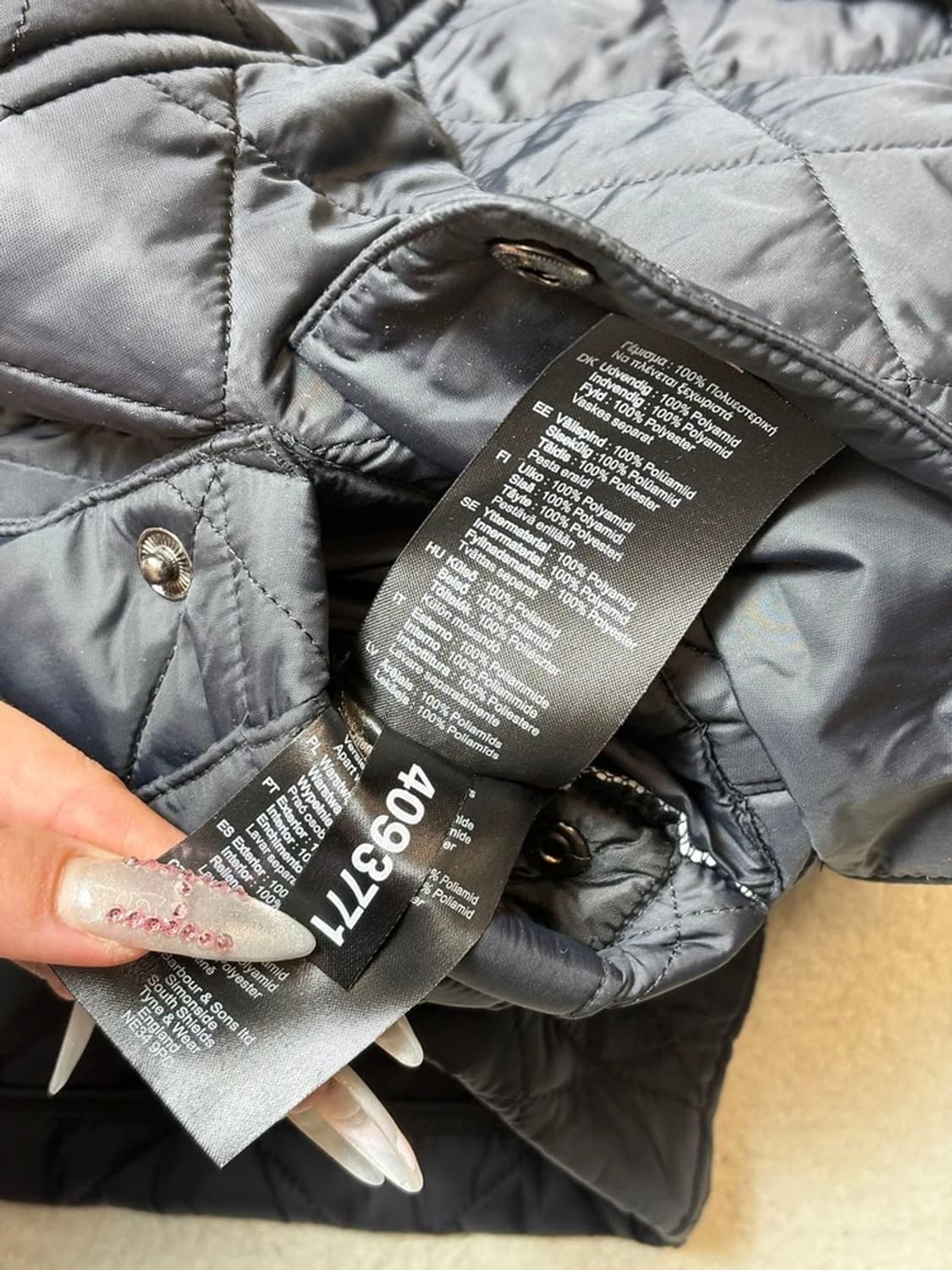 바버 Barbour 인터내셔널 애리얼 퀼티드재킷 PN6562 상품이미지8