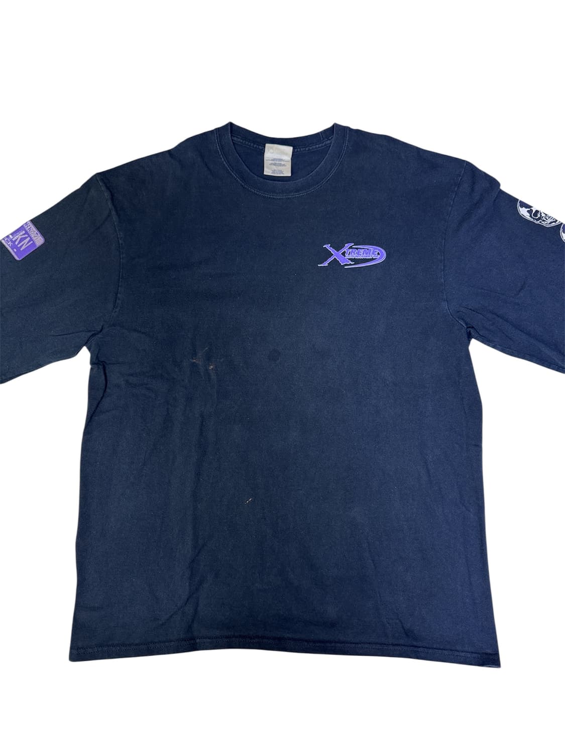 빈티지 엑스트림 오토 리커버리 XTREME 스컬 롱슬리브 티셔츠 XL 상품이미지3