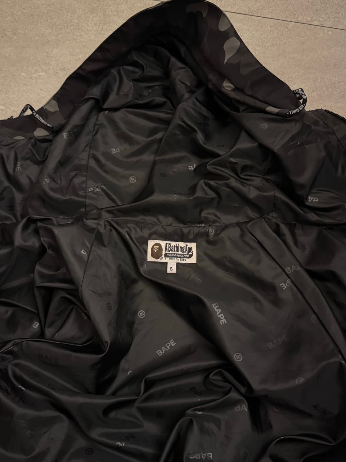 베이프 카모 스노우보드 자켓  상품이미지8