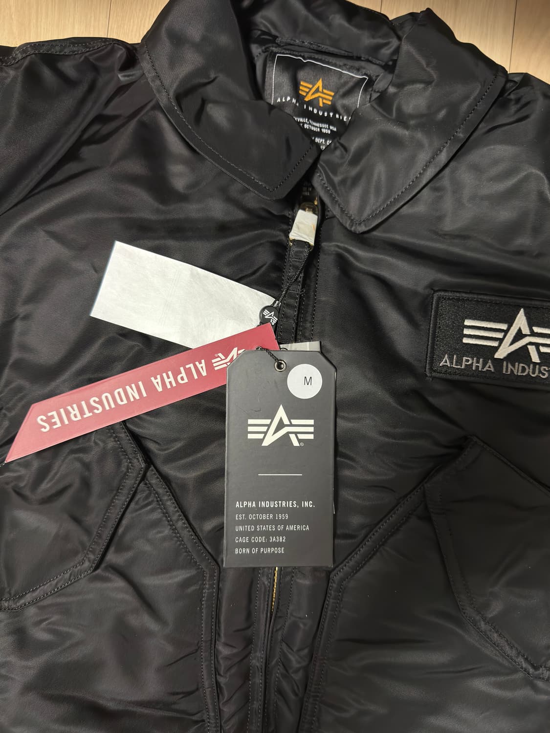 알파인더스트리 cwu-45p 블랙 m사이즈 상품이미지2