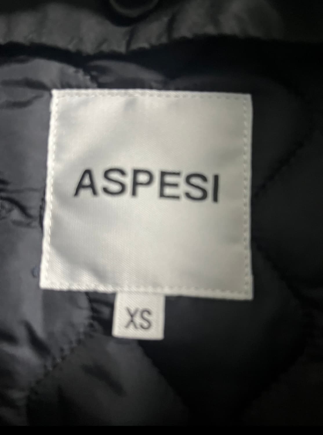 아스페시 퀼팅 라이너 코트xs 상품이미지5