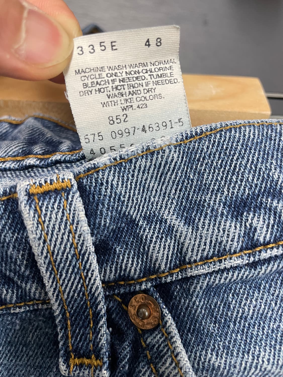 [38x32] 90s Levis 리바이스 550 오렌지탭 USA 상품이미지7