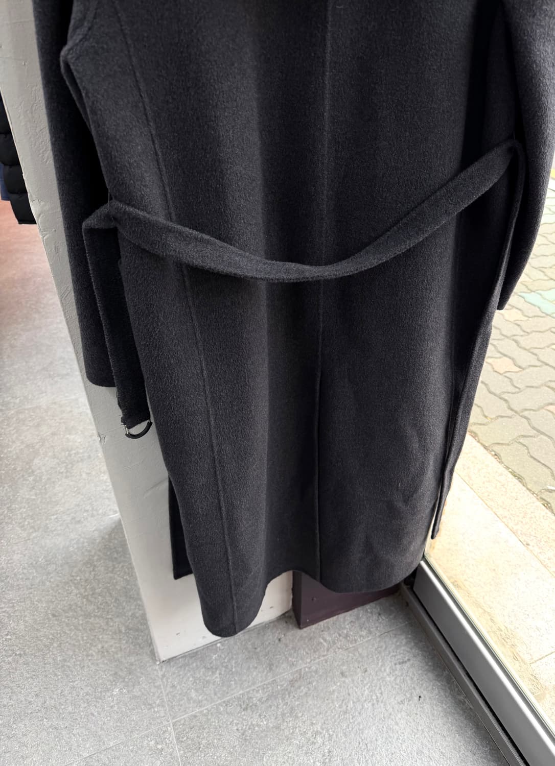 82/ 시스템 19FW 앙고라 캐시미어 벨티드 코트 상품이미지8