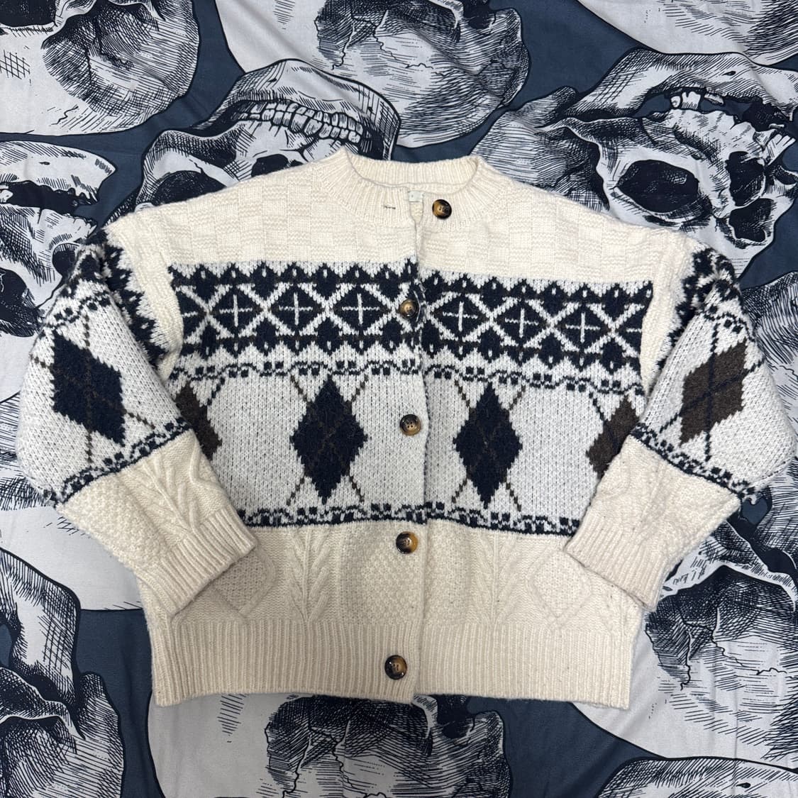 J.ellis 제이엘리스 울혼방 가디건 L사이즈 상품이미지1