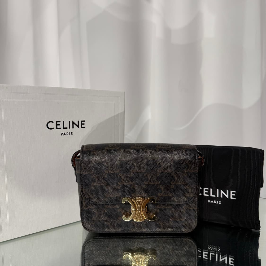 [정품] 셀린느 틴 트리오페 트리옹프백 크로스백 상품이미지8