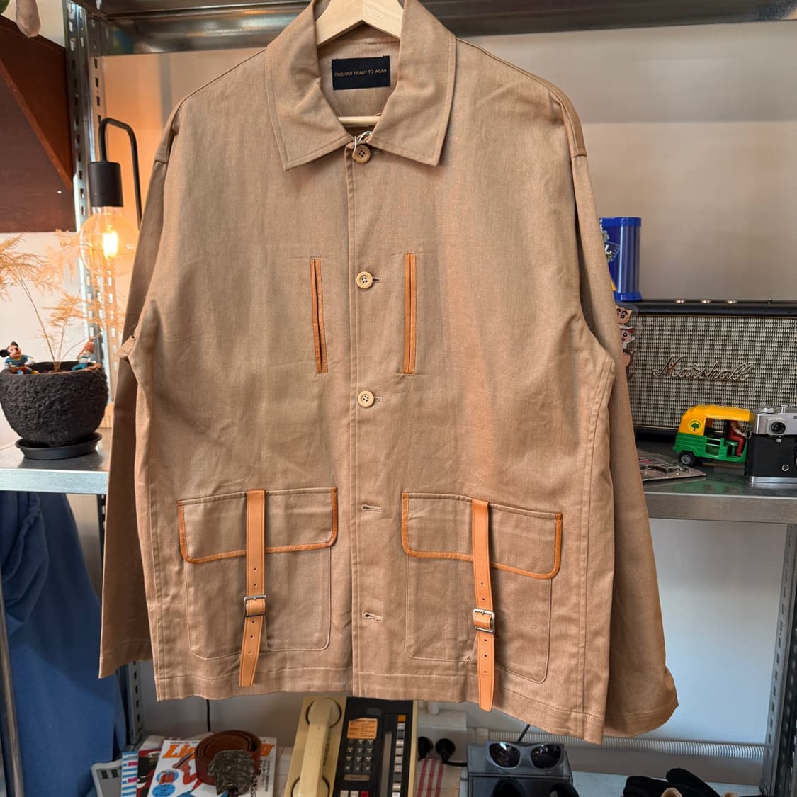 FIND-OUT READY TO WEAR 포켓 디테일 자켓 상품이미지2