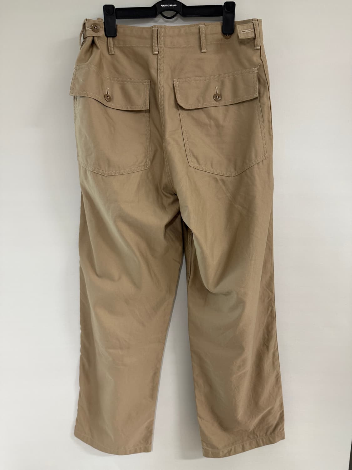 캡틴선샤인 베이커 팬츠 카키베이지 컬러 32 사이즈 판매 상품이미지4