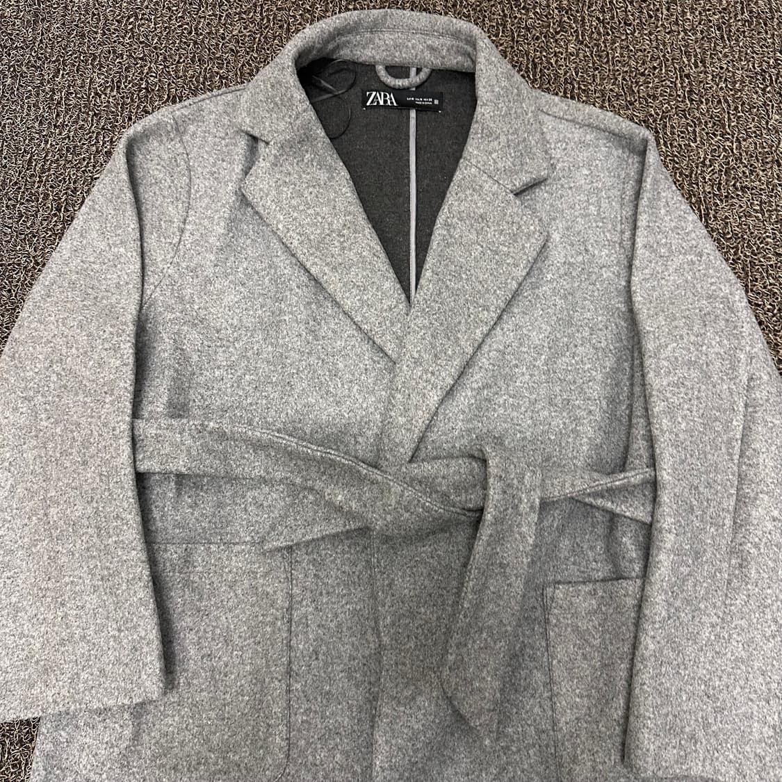 ZARA 자라 여성 코트 그레이 M 상품이미지2