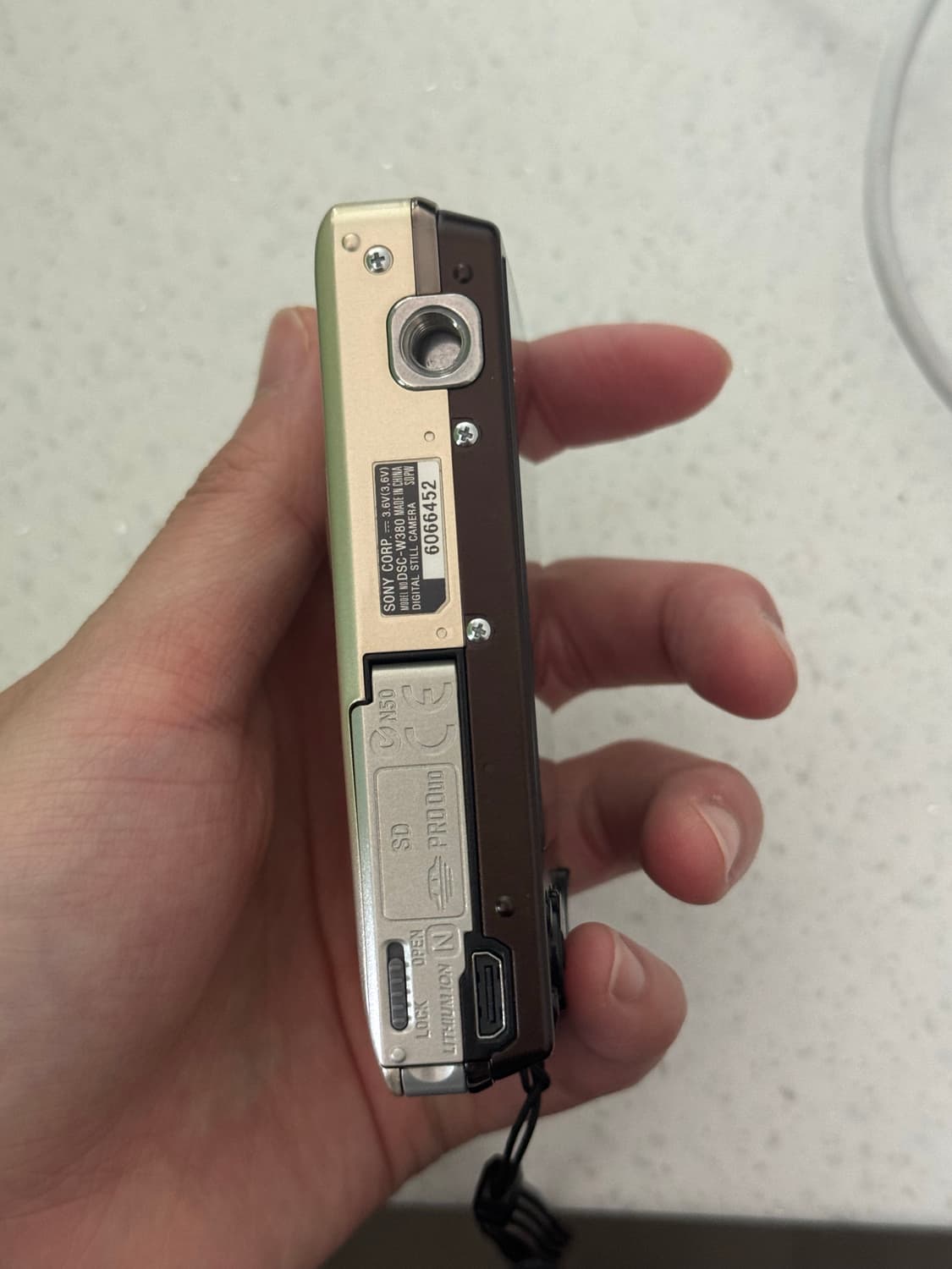 소니 사이버샷 w380 상태 좋은 빈티지캠 상품이미지4