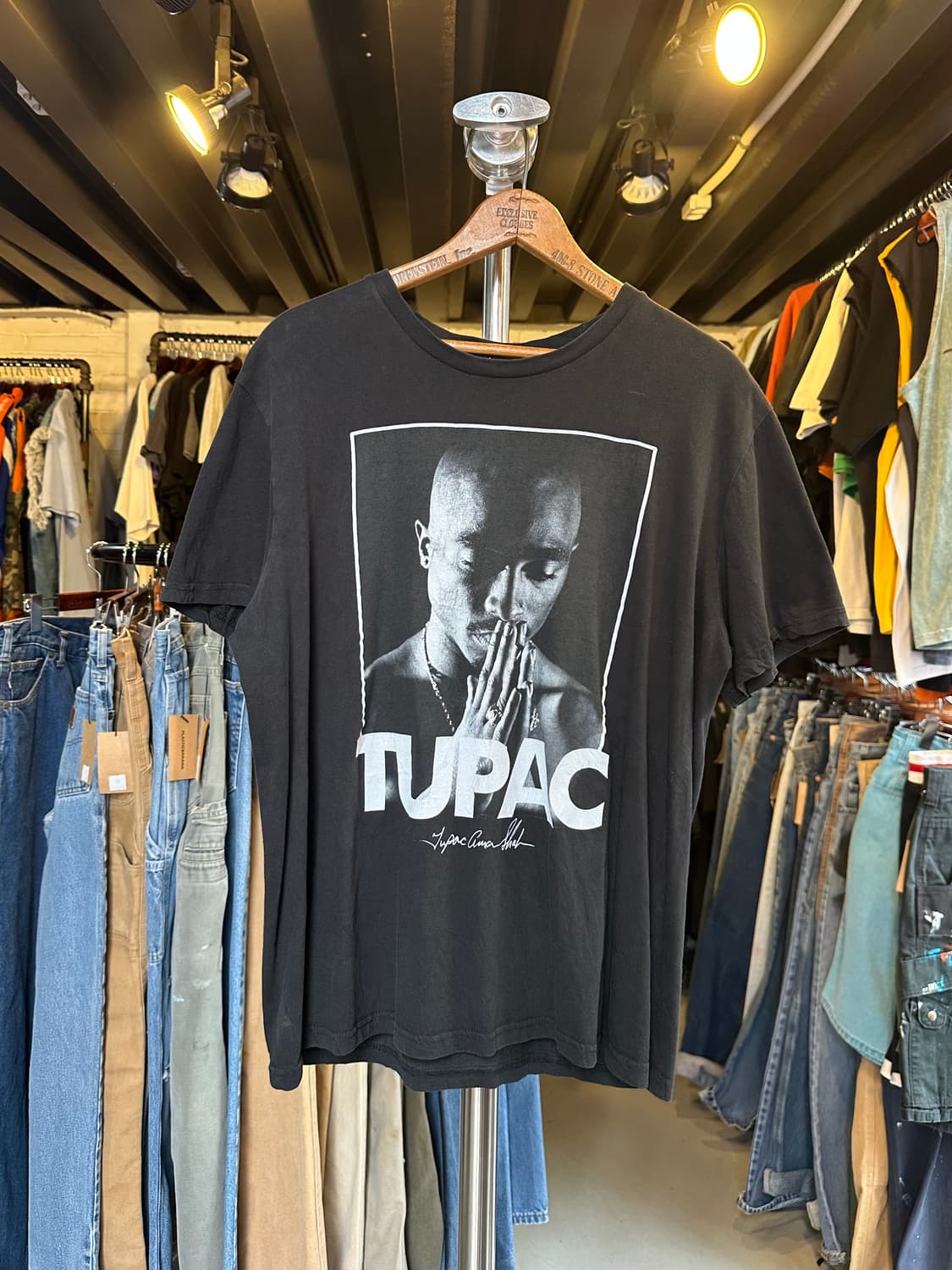 투팍 2Pac 프린팅 티셔츠 상품이미지1