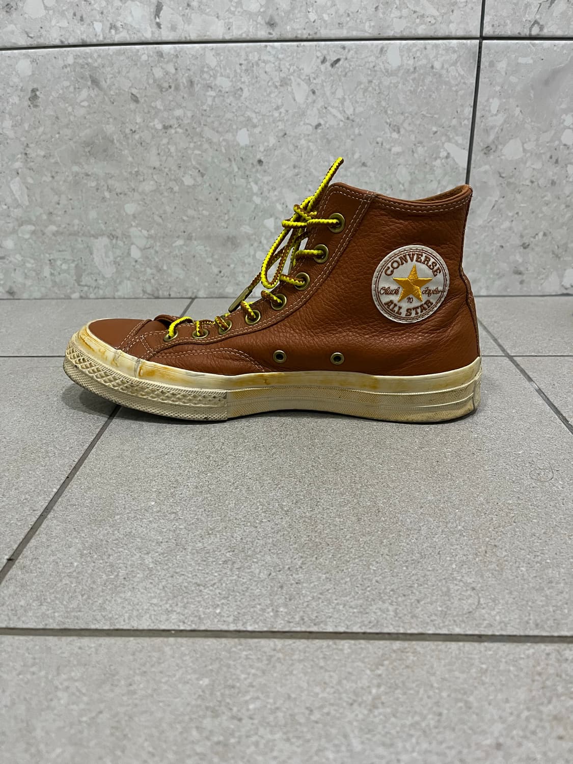 [260] 컨버스 척70 하이 레더 목토맛 상품이미지4