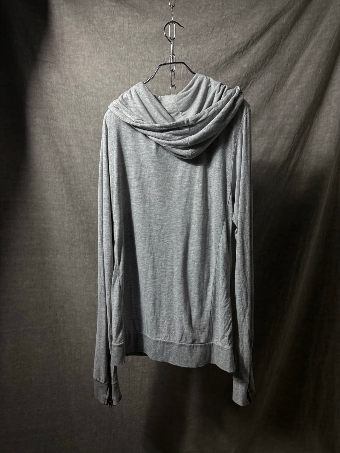 Religion Asymmetrical Hooded Zip-Up  상품이미지6