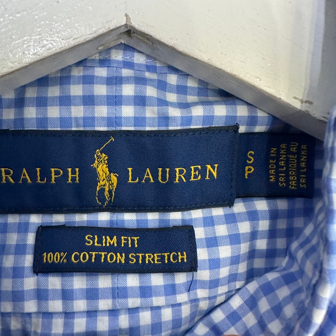 [S] 폴로 체크 셔츠 상품이미지2