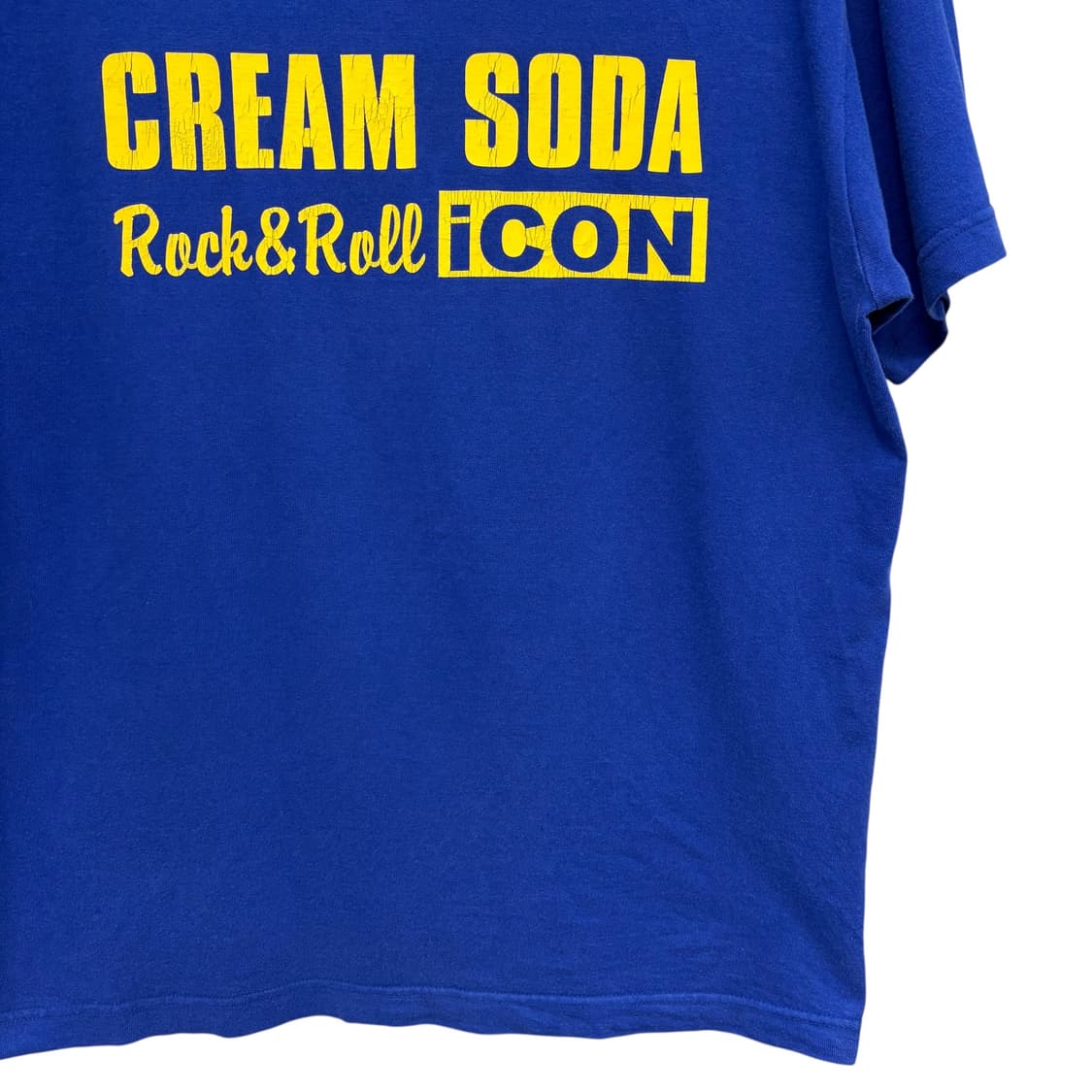 CREAM SODA  크림소다 빈티지 블루 반팔 티셔츠 M 상품이미지6