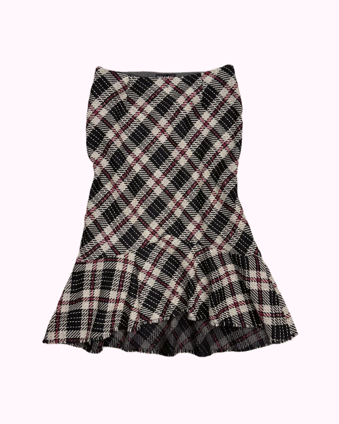 THE GINZA check pattern tulip skirt 상품이미지1