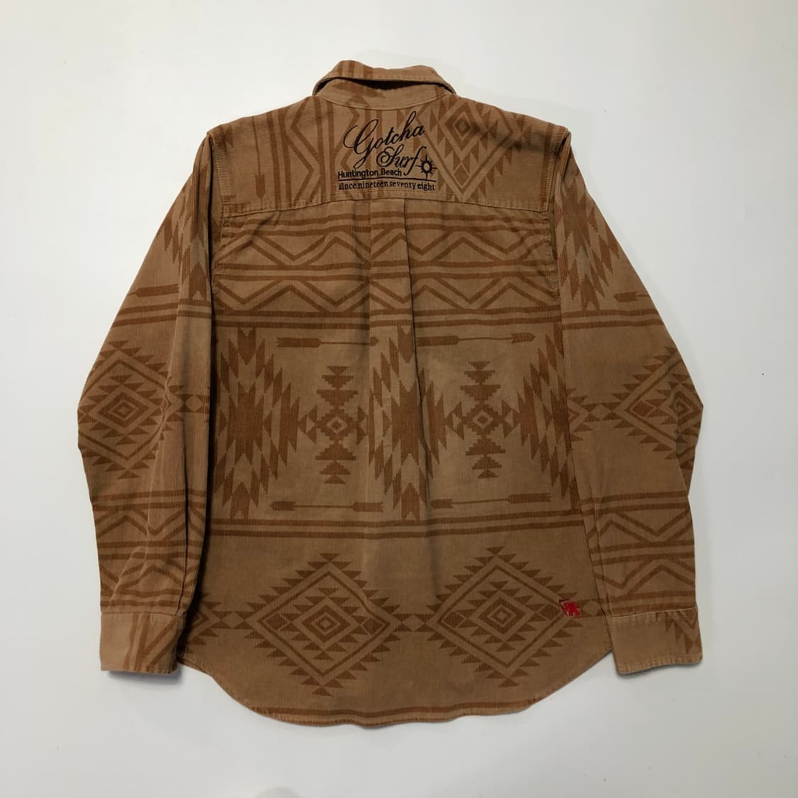 Gotcha 올오버 나바호 코듀로이 셔츠  상품이미지2