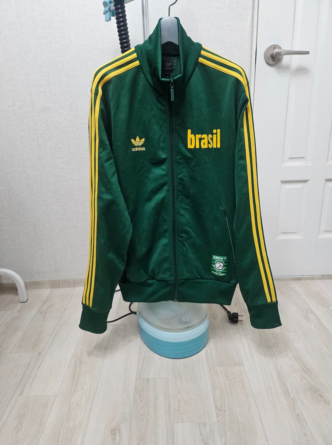 (100)L ☆초대장급☆ 아디다스 파이어버드 브라질 [초노] 트랙탑져지 상품이미지1