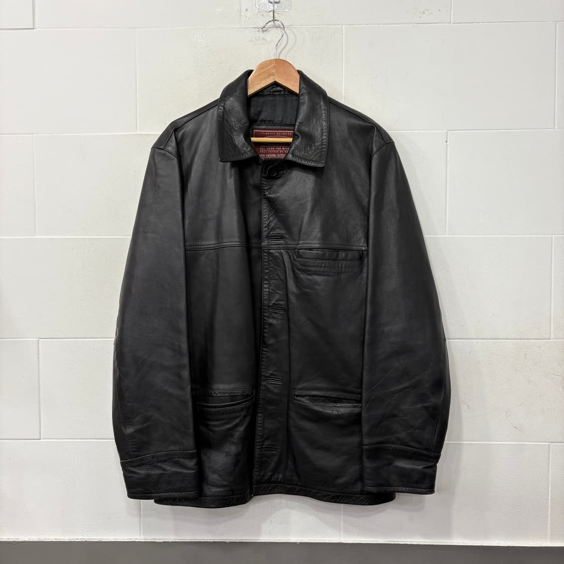 Oakwood 오크우드 레더 블레이저 자켓 상품이미지1