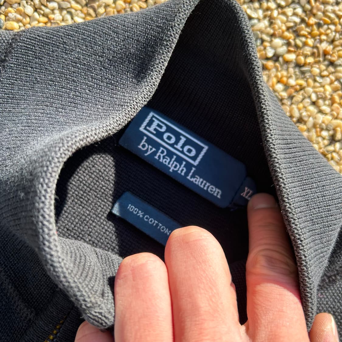 폴로 랄프로렌(POLO RalphLauren) 블랙 집업 니트 상품이미지4