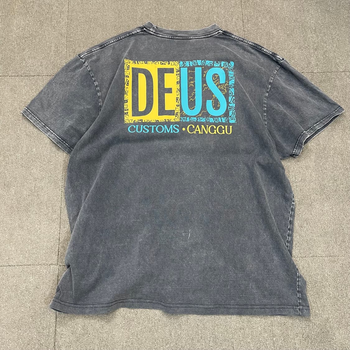 DEUS CUSTOMS 데우스 가먼트다잉 티셔츠  상품이미지1