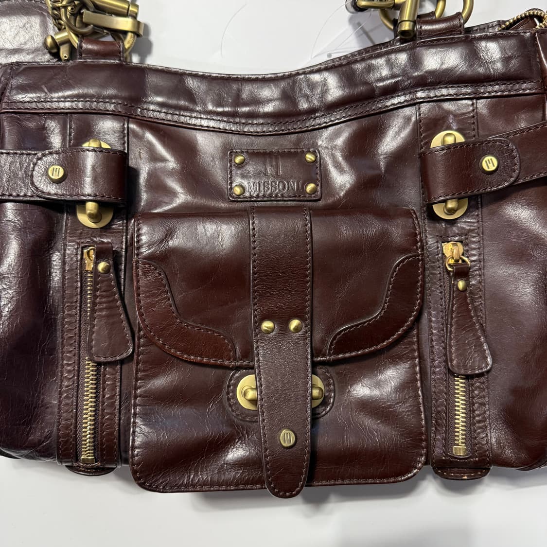 미쏘니 웨스턴 레더백  상품이미지4
