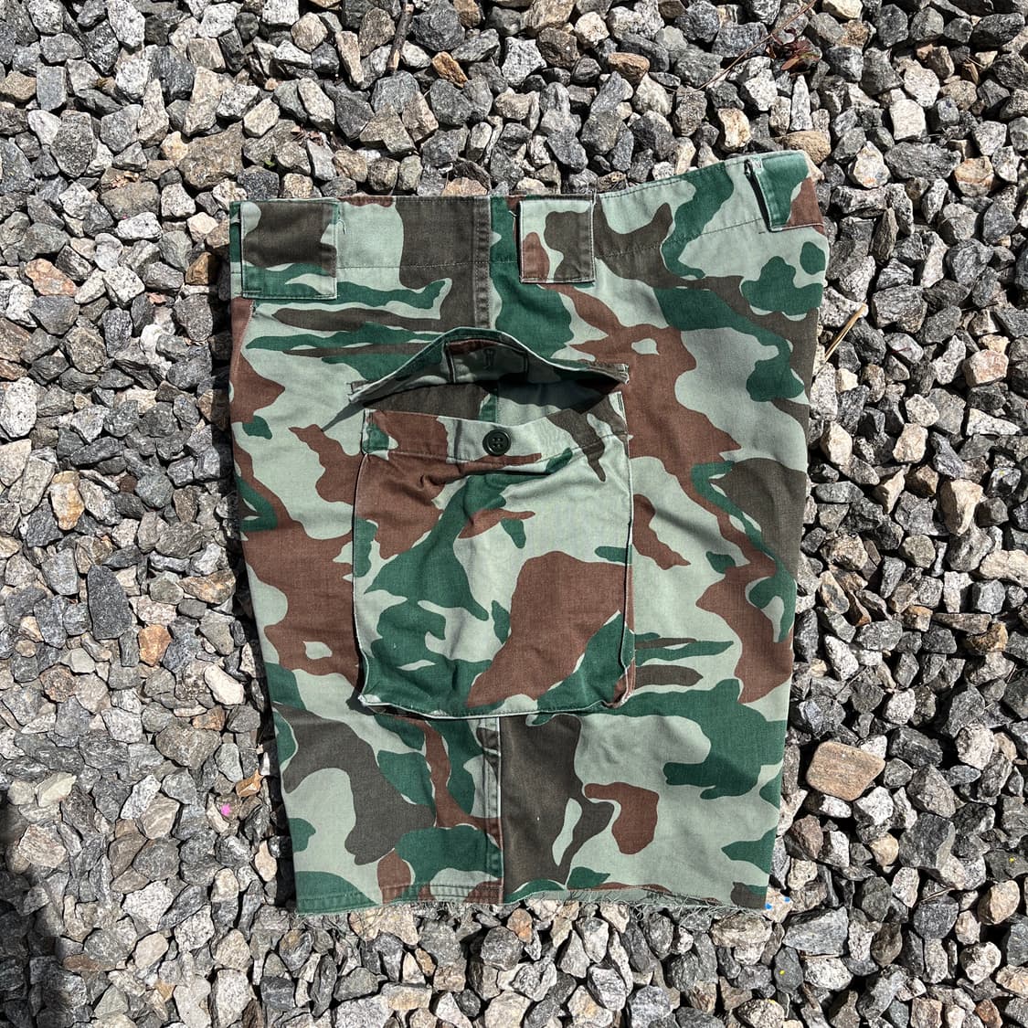 밀리터리 빈티지 커팅 카고팬츠 (실측확인) 상품이미지6
