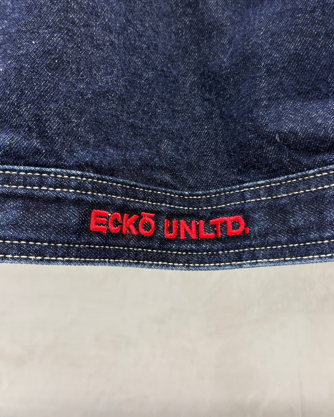  에코 Ecko Unltd 00s 인디고 데님 트러커 자켓 상품이미지6
