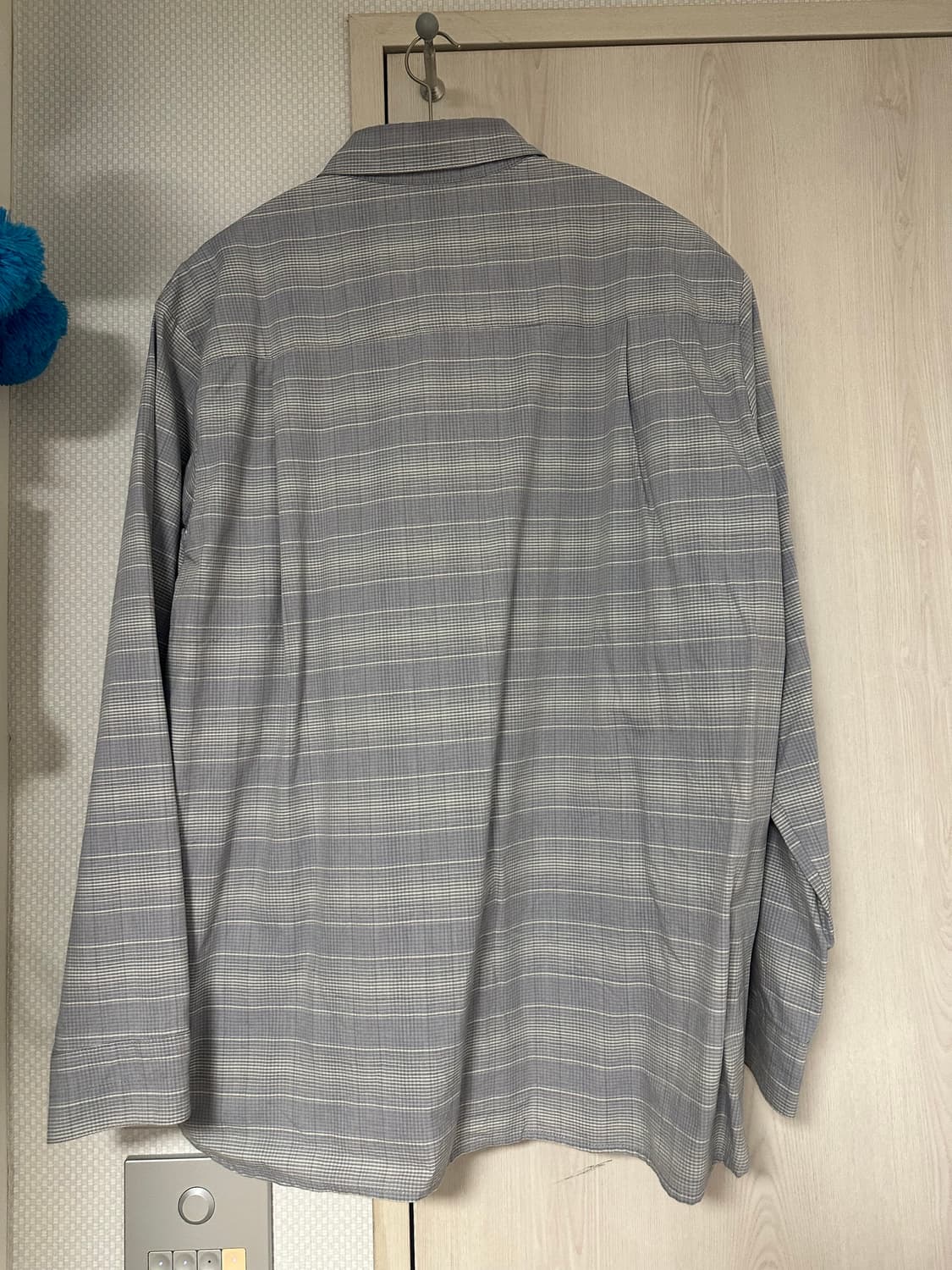 포스트아카이브팩션 셔츠 베이비블루 M 상품이미지3