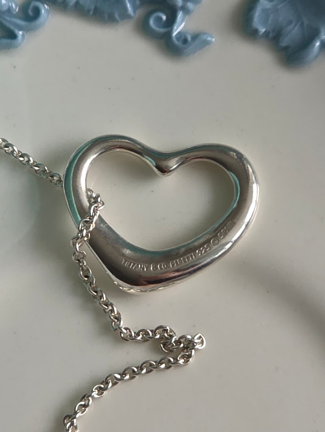 티파니앤코 엘사퍼레티 오픈하트 22mm 실버925 목걸이 상품이미지2
