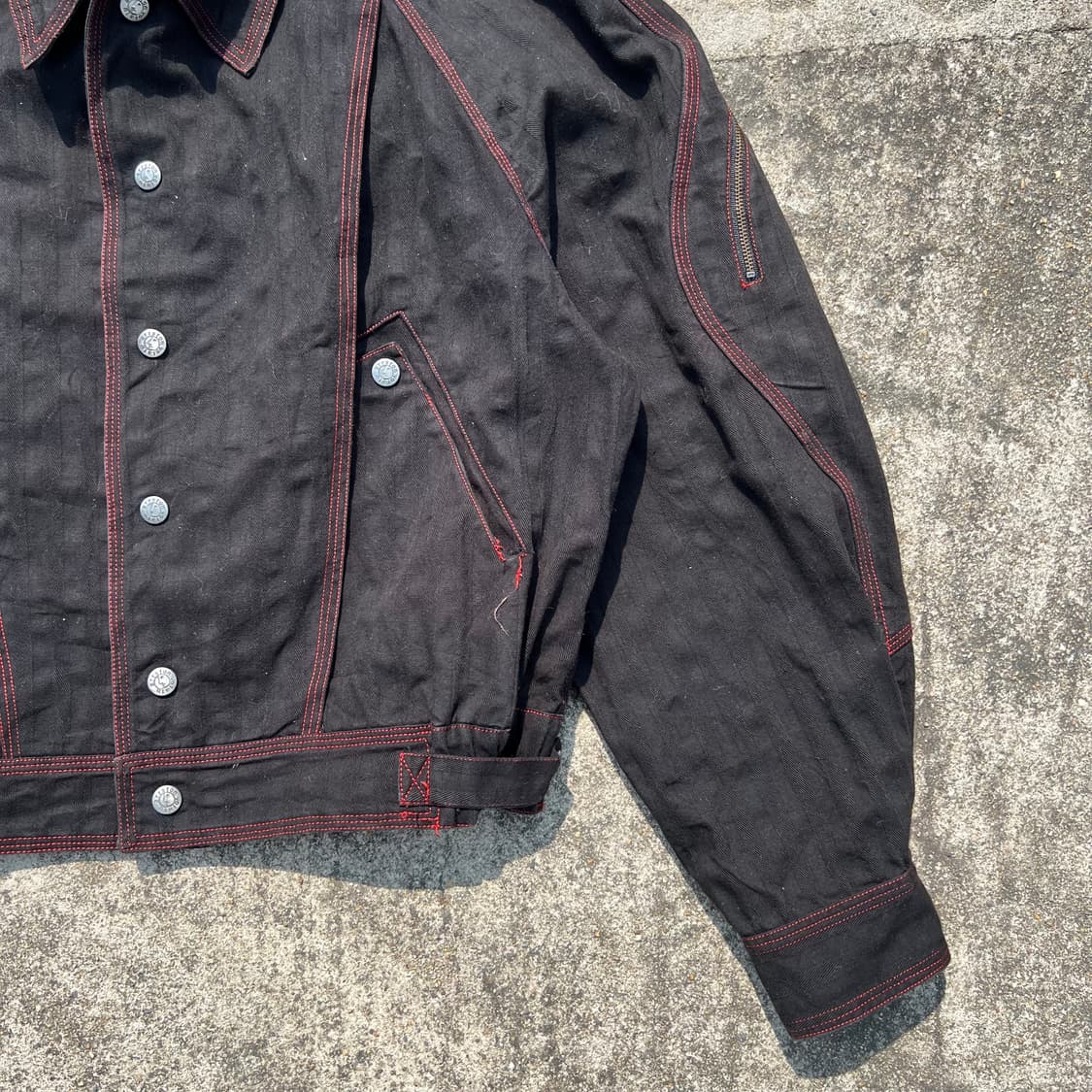 80‘s Arrston Volaju 펑크 봄버 자켓 상품이미지5