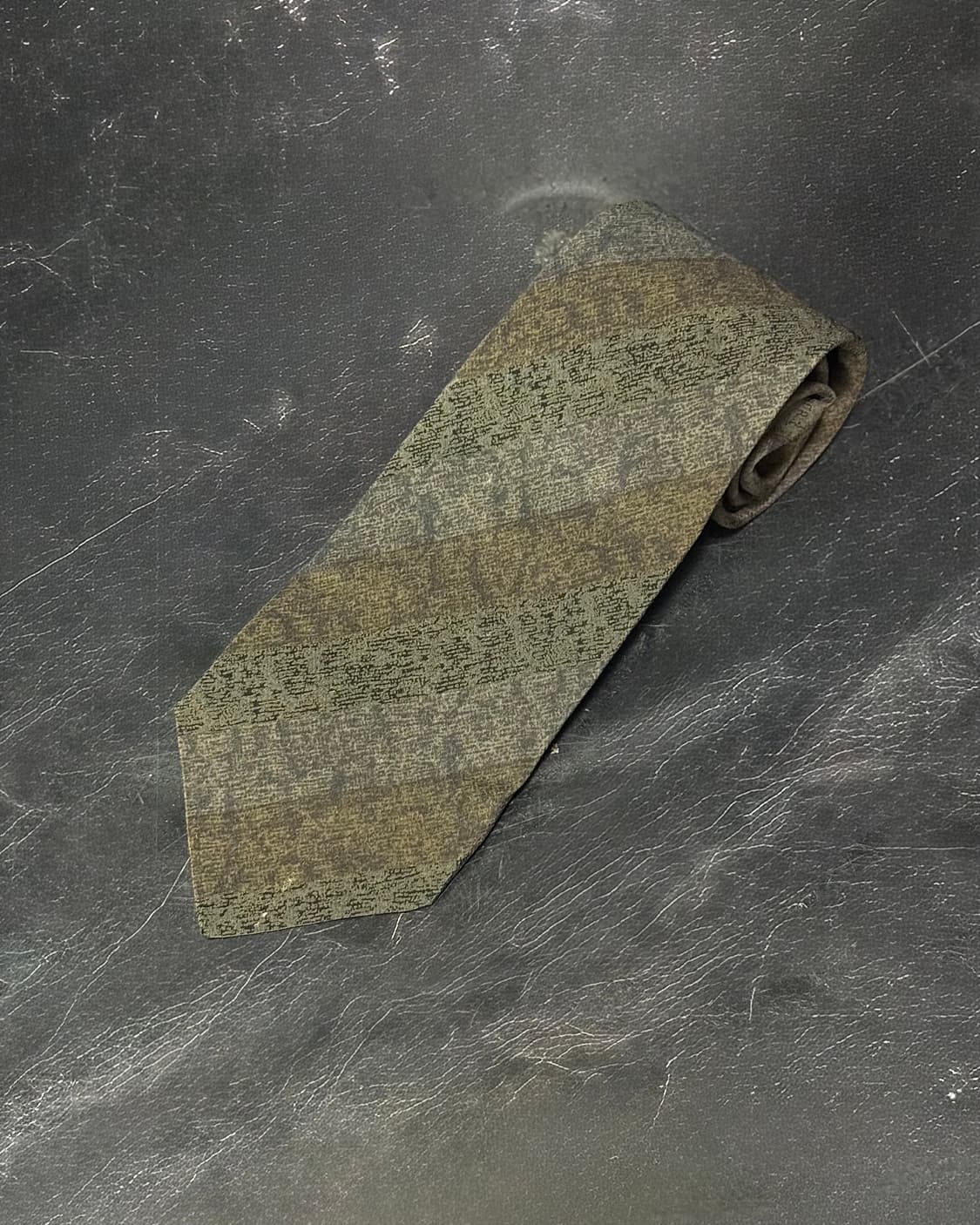 NINO CERRUTI 세루티 브라운 갈색 스트라이프 이태리 실크 넥타이 상품이미지2