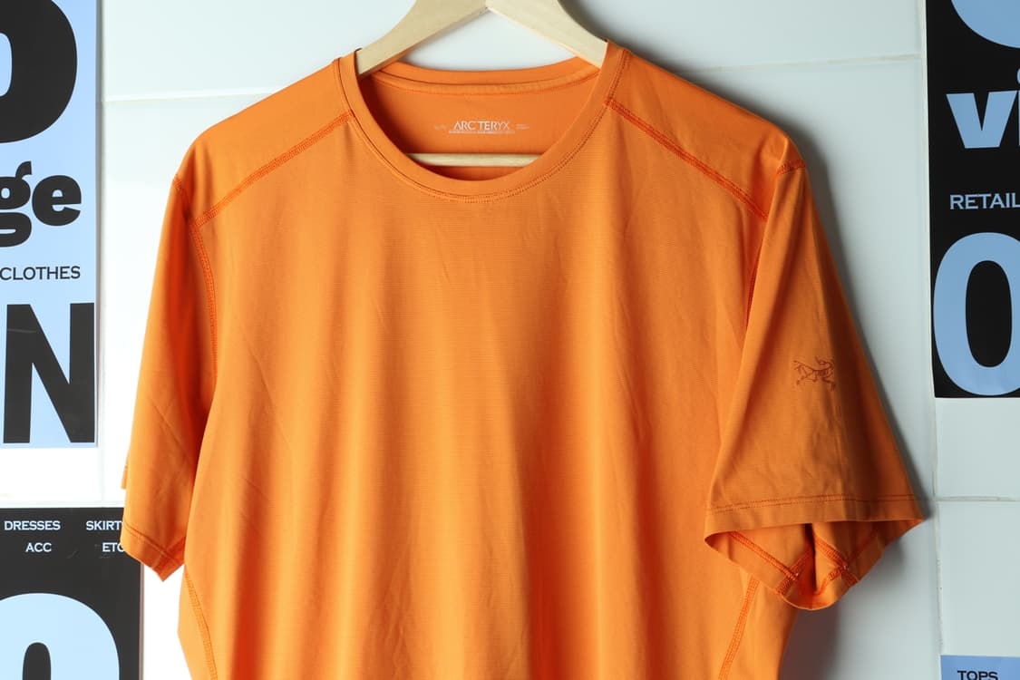 (XL) 아크테릭스 반팔 티셔츠 기능성 모투스 주황 등산-H32724 상품이미지3