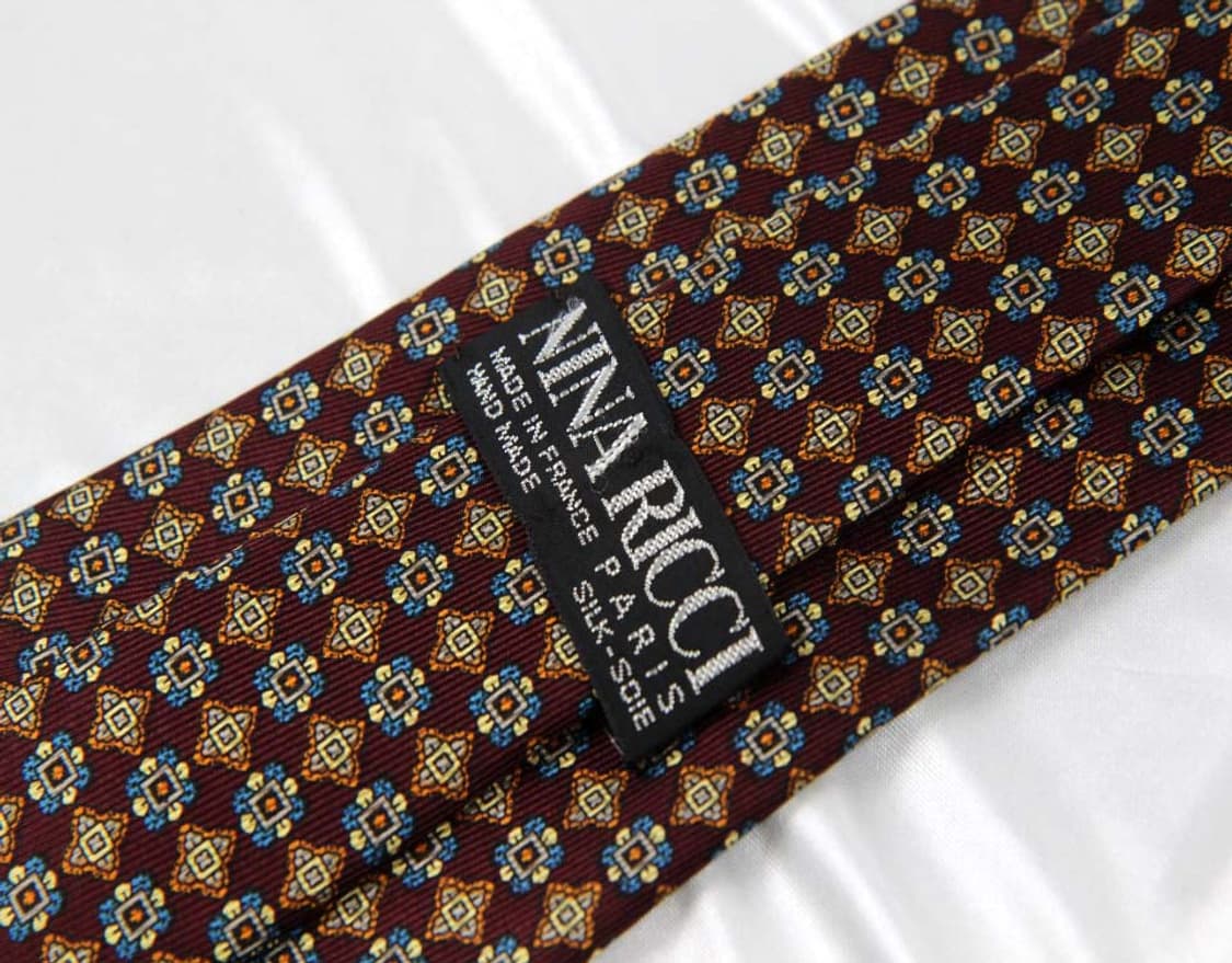 니나리치 9.1cm A등급 프랑스 남자 명품 넥타이 상품이미지3