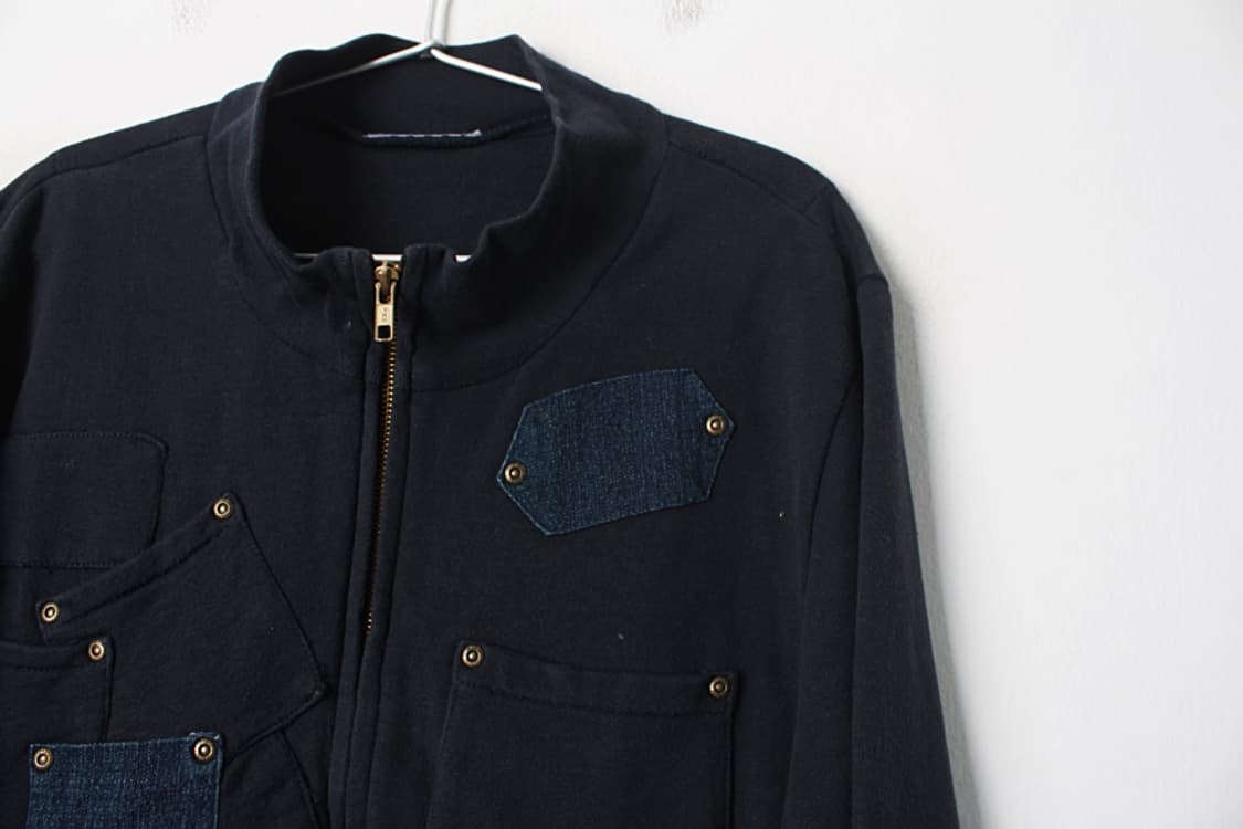 데니아 맨즈 패치워크 집업 상품이미지4