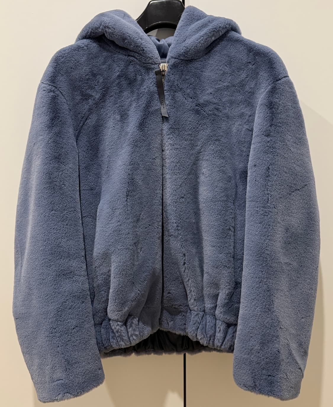산드로 에코퍼 faux fur hooded jacket 36 상품이미지1