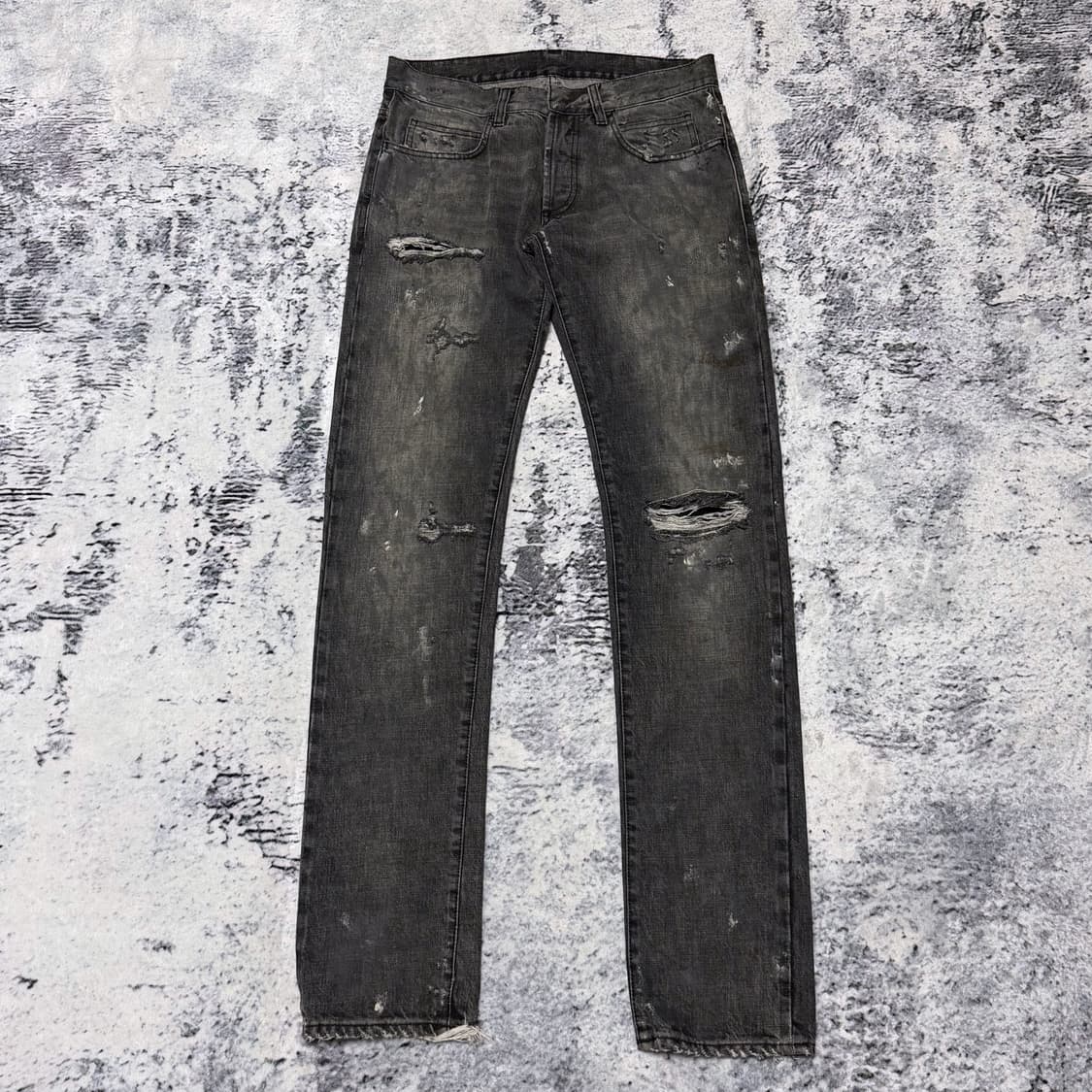 발망 데카르넹 11fw 페인트 셀비지 데님 30 상품이미지1