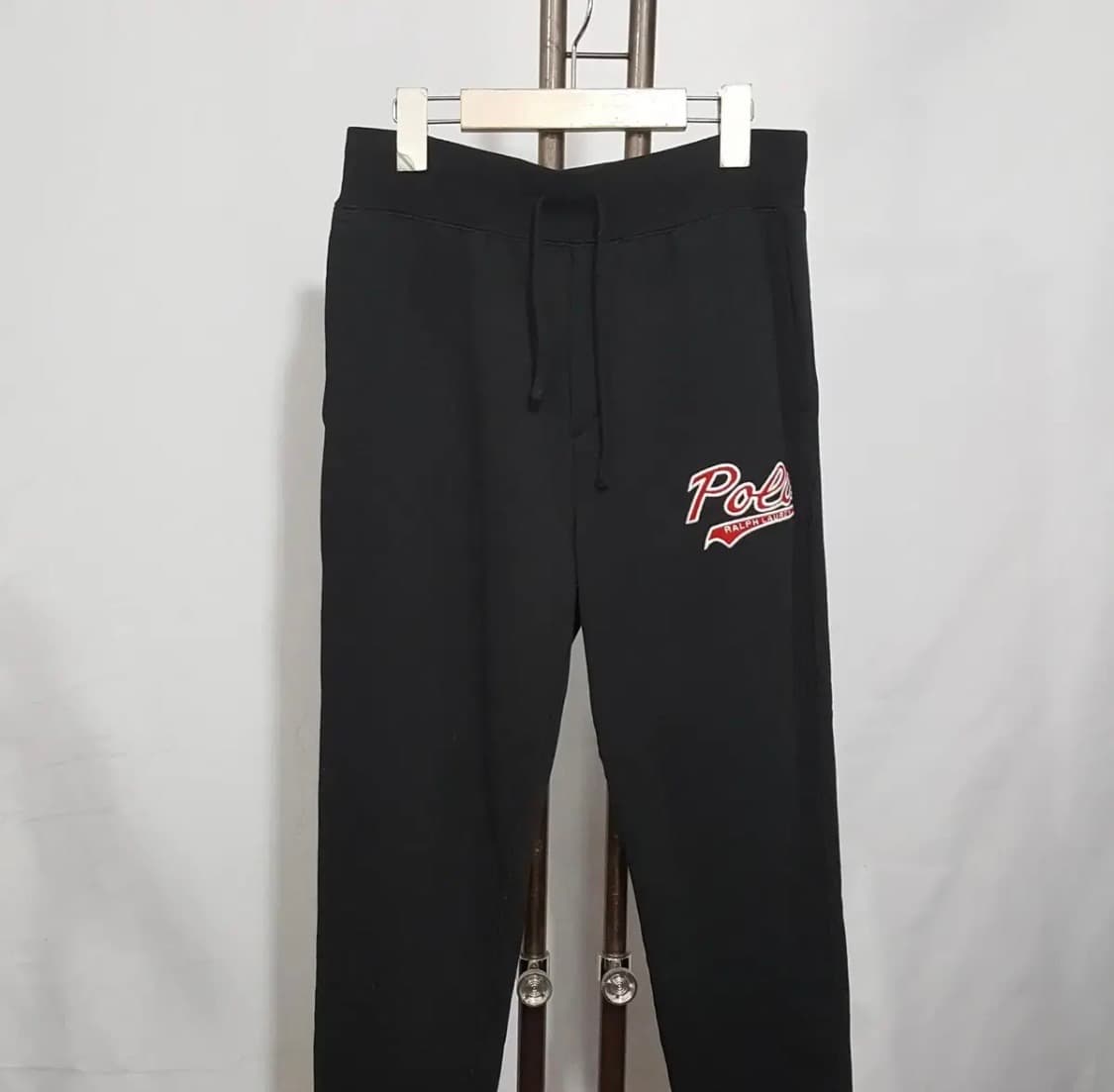 (새상품) 폴로 스펠아웃 스웻팬츠 블랙 S 상품이미지2