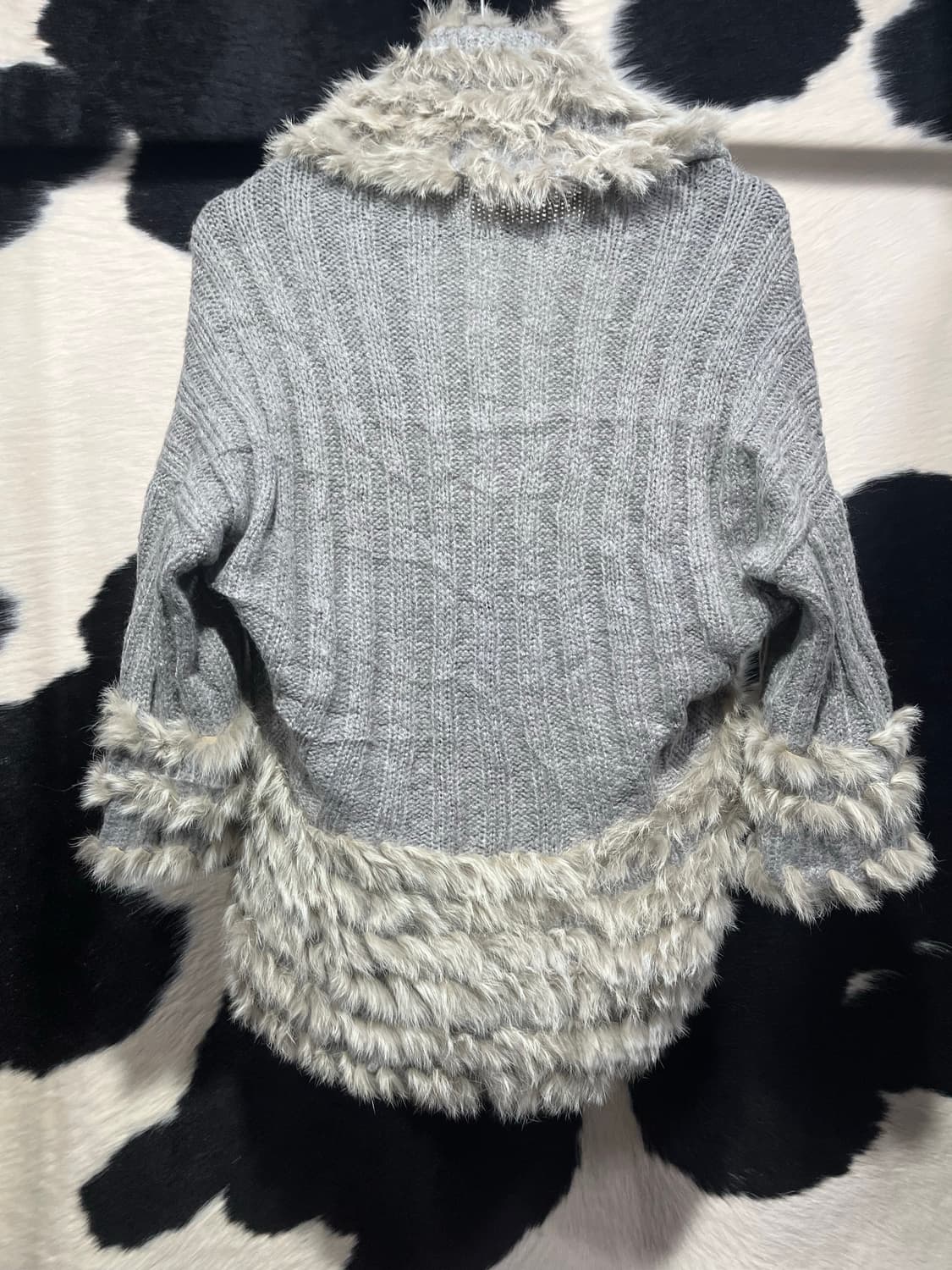 그레이 퍼 가디건 상품이미지6