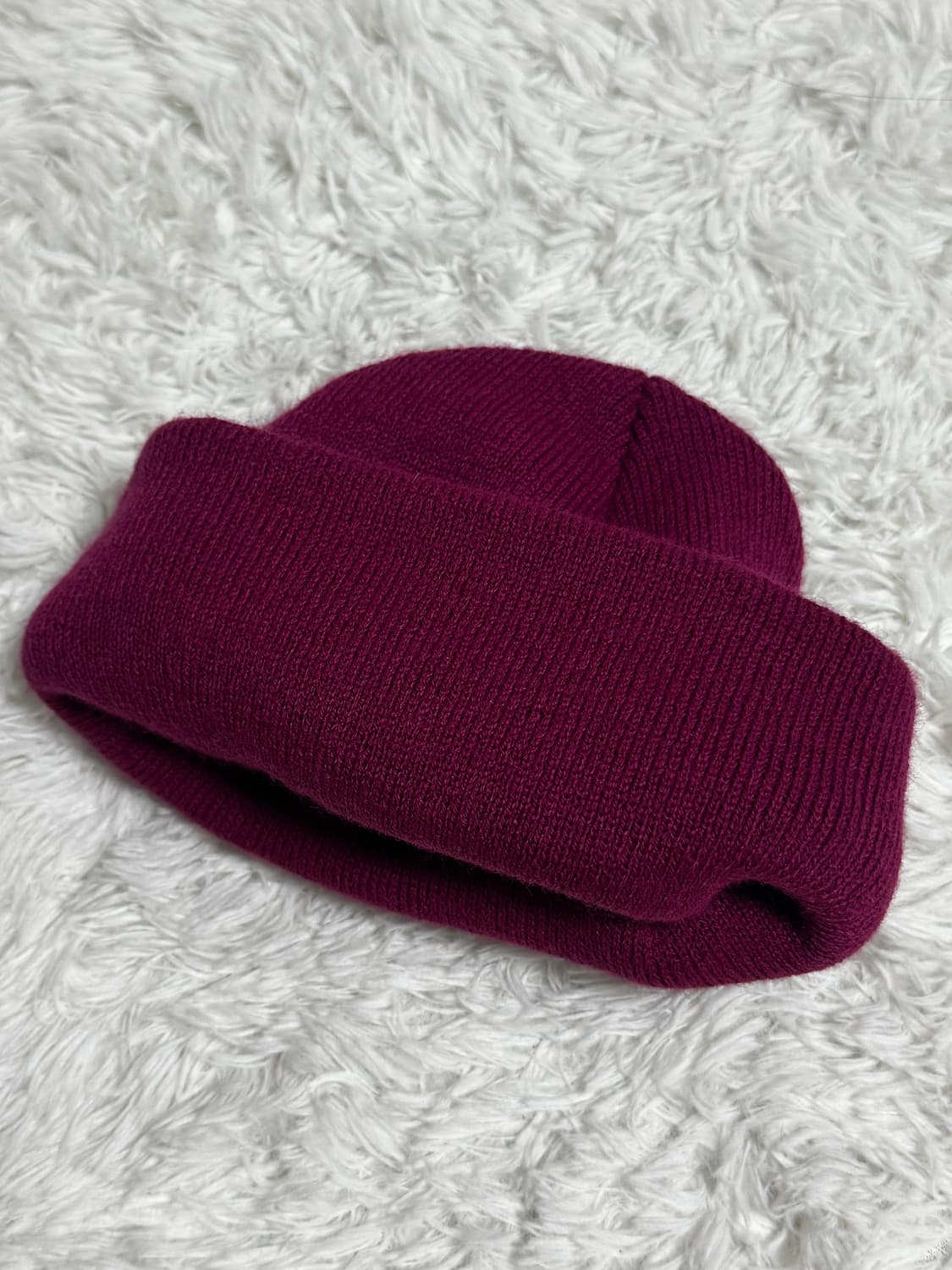 스투시 빅 스탁 커프 비니 플럼 상품이미지5