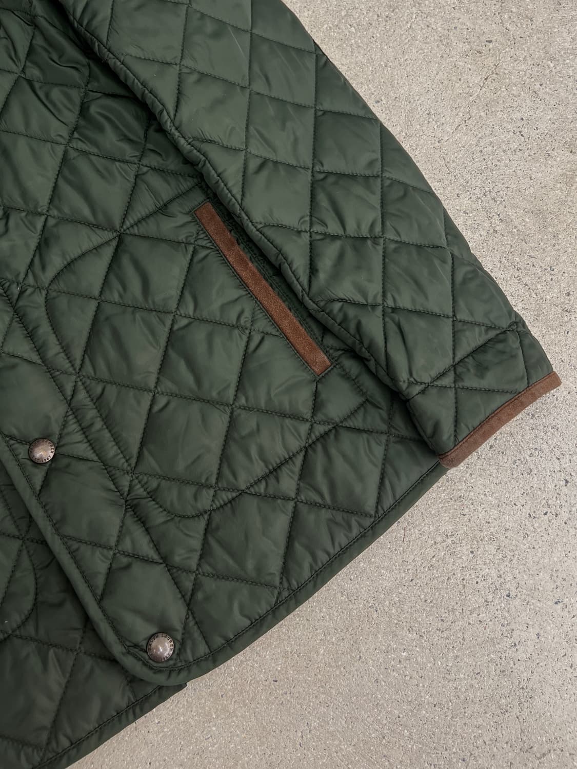 폴로 랄프로렌 카키 퀼팅 자켓 상품이미지3