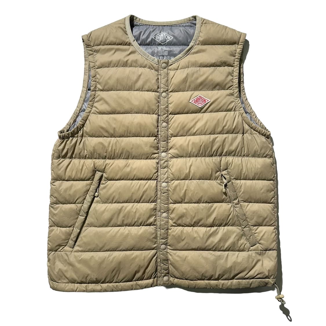 단톤 이너 다운 패딩 조끼 상품이미지1