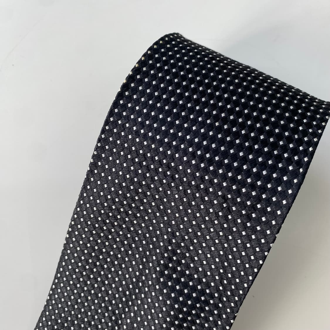 에르메네질도 제냐 정품 블랙 명품 넥타이 상품이미지6