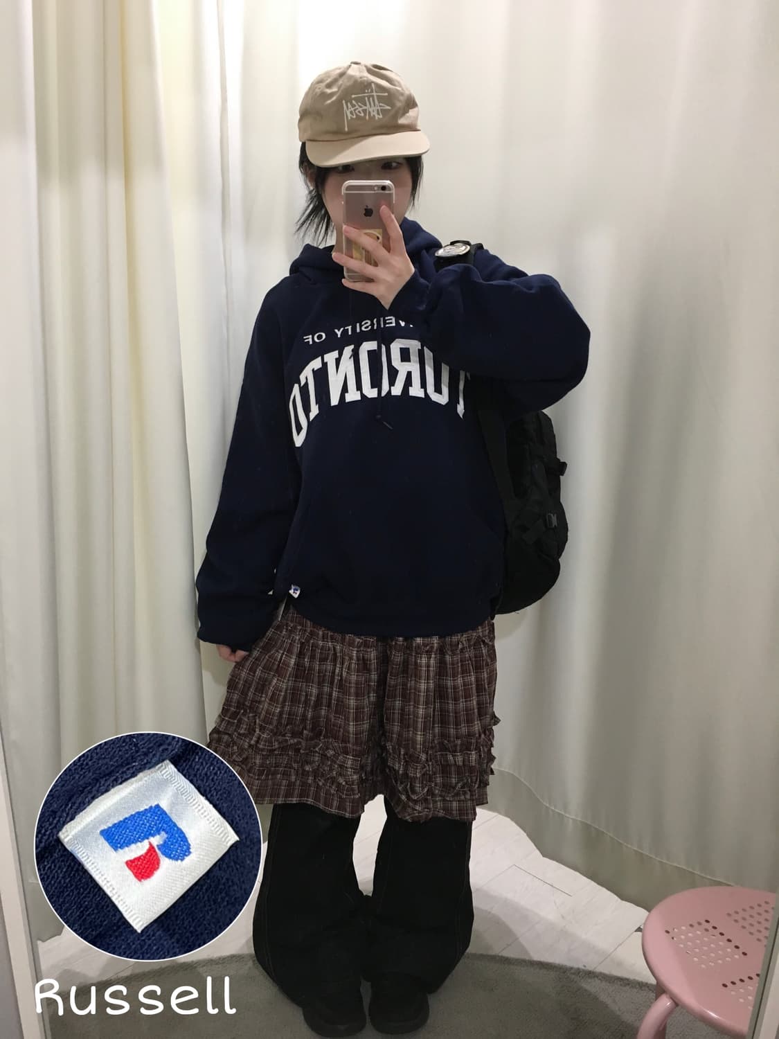 러셀 에슬레틱 후드티셔츠 상품이미지1