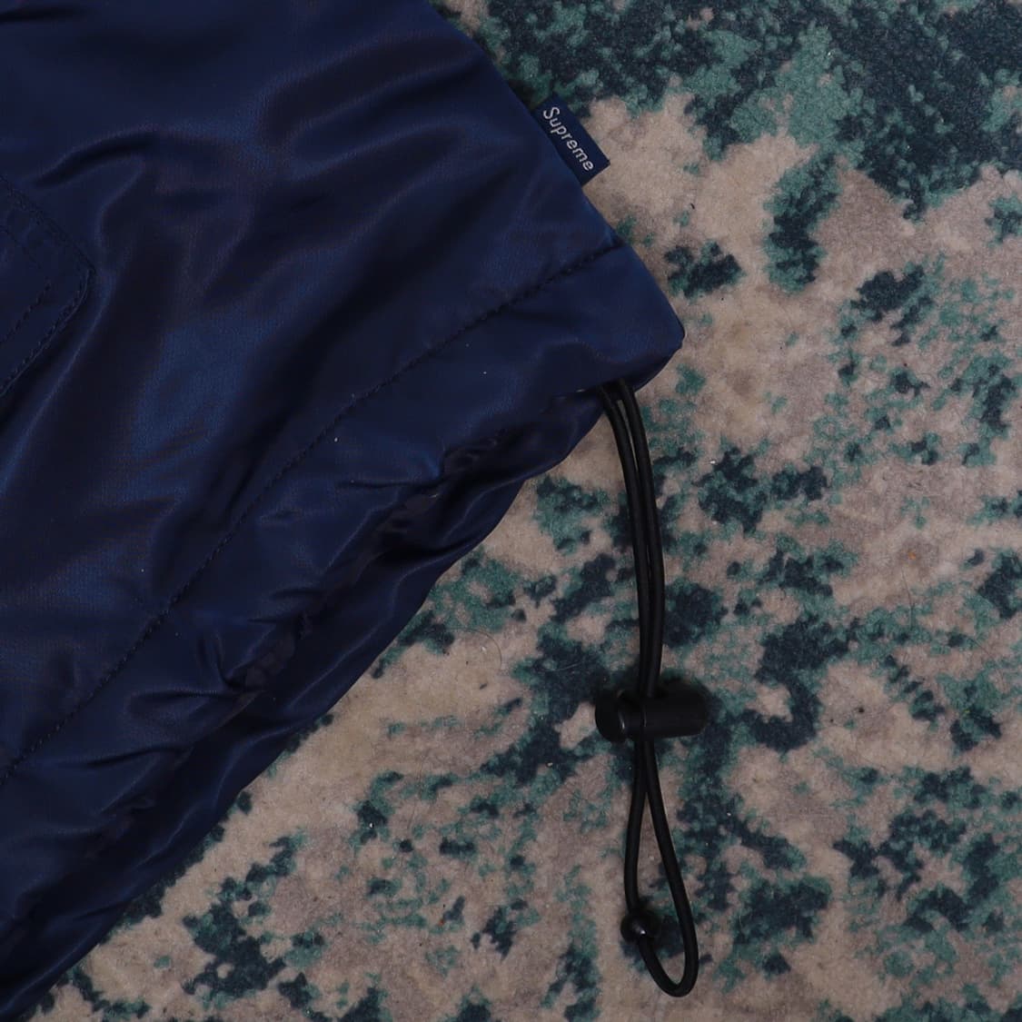 Supreme 슈프림 14Fw 풀오버 트윌 사틴 아노락 네이비 상품이미지6
