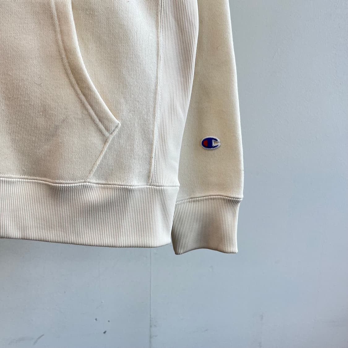 챔피온 패치로고 후드집업 상품이미지4