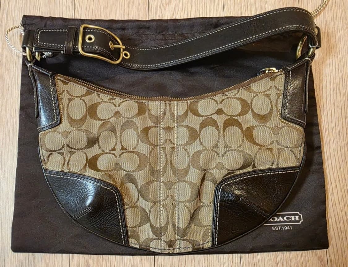 코치 coach 빈티지 가방 미니백 숄더 모노그램 캔버스 coach 상품이미지1