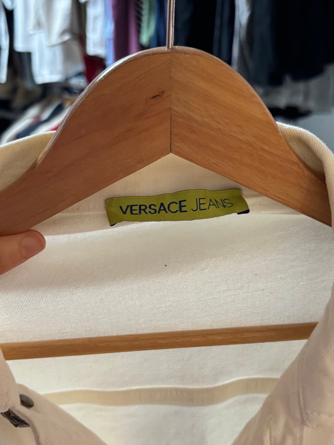 베르사체 화이트 자켓 상품이미지1