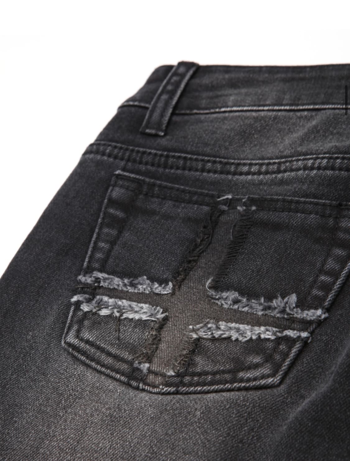 스키즘 인듀싱 cross back flare jeans 상품이미지4