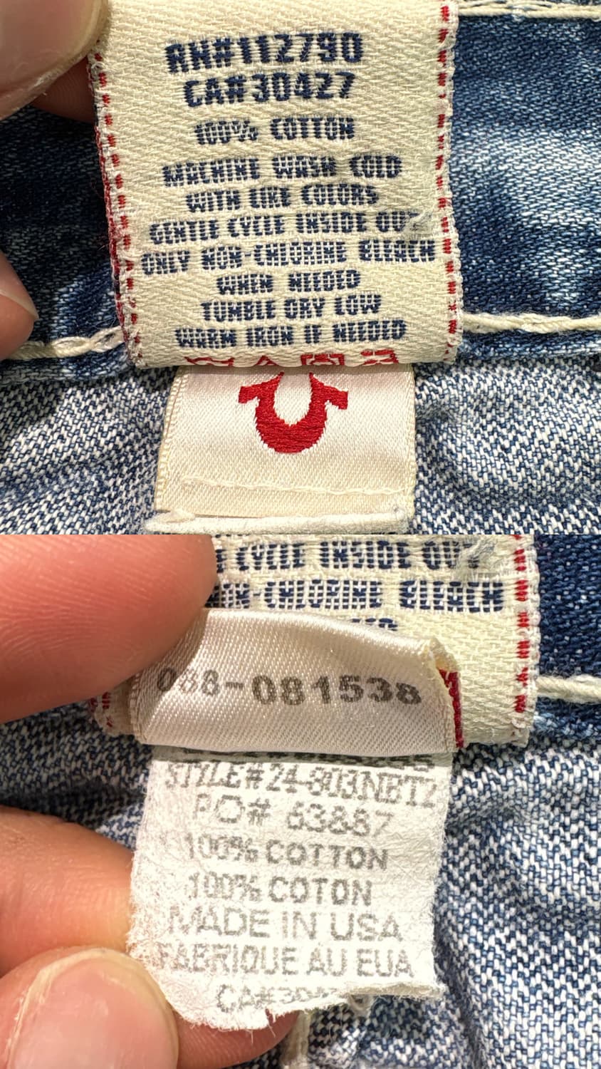 트루릴리젼 BILLY SUPER T 데님팬츠 상품이미지10