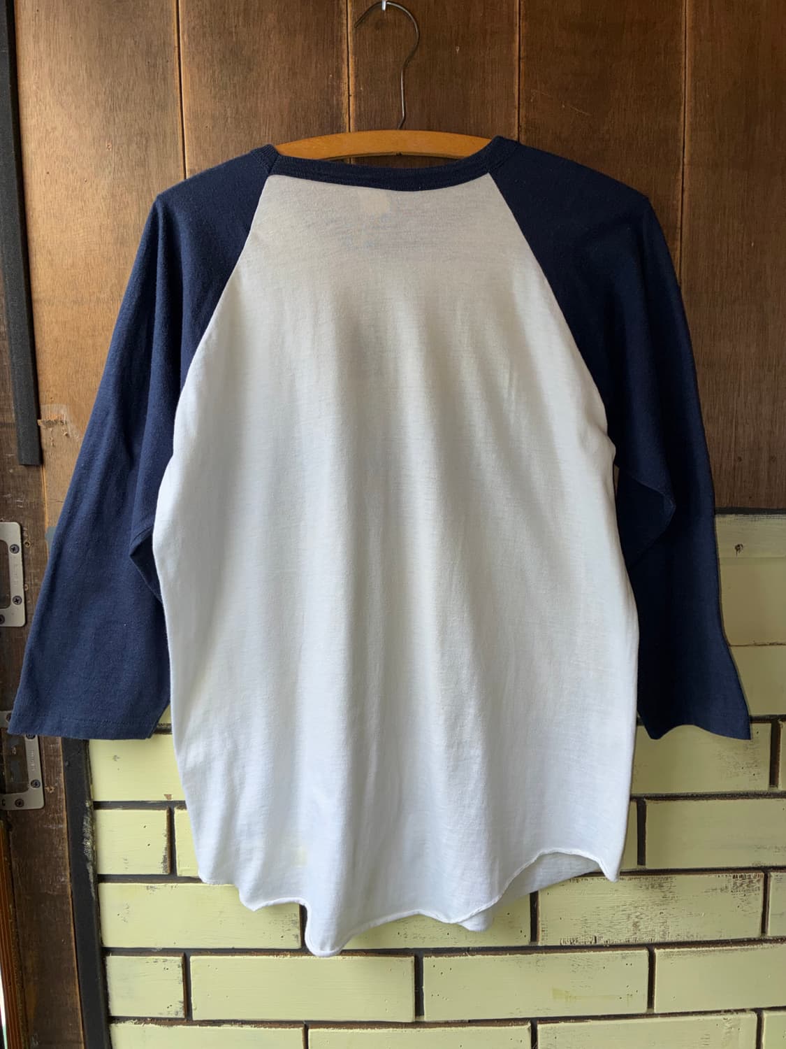 80s Michigan Running Raglan Tee USA 상품이미지8